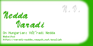 nedda varadi business card